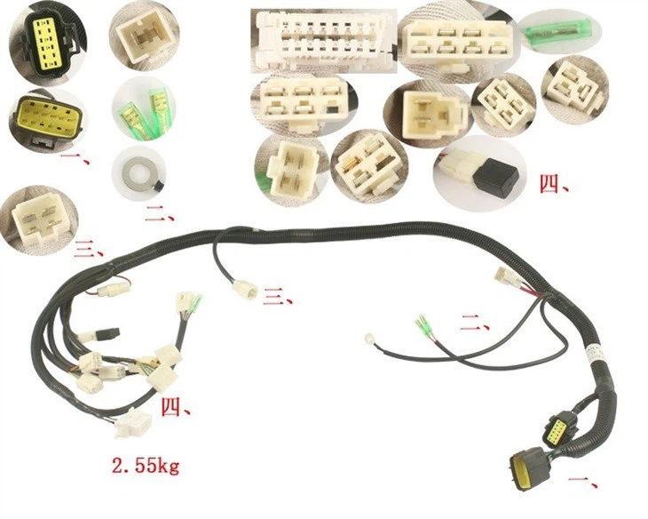 Hanzhi Forklift Parts N36D2-00507 Electric Wire Harness For TEUFD/CA498