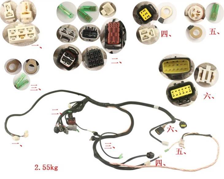 Il carrello elevatore Hanzhi parte il cablaggio elettrico N36D2-00507 per TEUFD/CA498