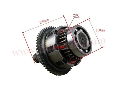 Il carrello elevatore parte l'assemblaggio della frizione idraulica YQX45-5000/YDS45.901 per la serie CPCD40~50 R