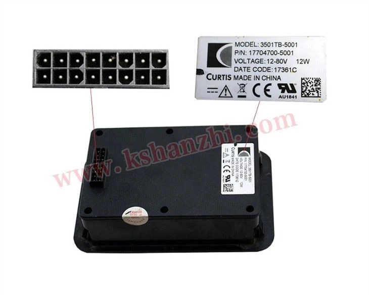 Genuine Forklift Parts Electric Meter Panel 12-80V, Curtis